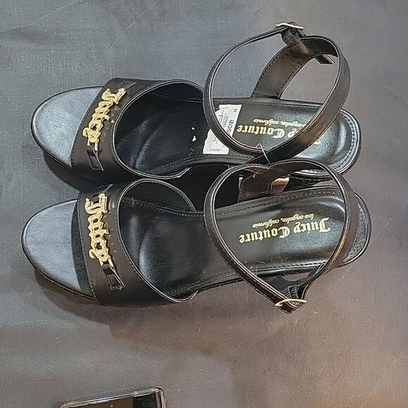 BRAND NEW JUICY COUTURE HARLOWE WOMEN"S WEDGES SANDAL S2 - Picture 7 of 15